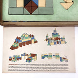 Nordloh Toy Co. c. 1945 "Jefferson Tiles" Ceramic Design Blocks