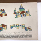 Nordloh Toy Co. c. 1945 "Jefferson Tiles" Ceramic Design Blocks