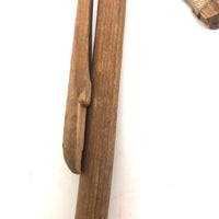 Old Wooden Handmade Climbing Monkey Toy