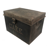 Iconic Feeling Antique Tole Painted CAKE Box