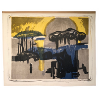 Renate Scheer Kalkofen 1962 "Solitude“ Signed Print