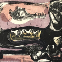 Renate Scheer Kalkofen 1962 "Still Life with Flower“ Signed Print