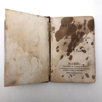 The Icicle, 1851, With Inside Cover Drawing By Nellie Adams