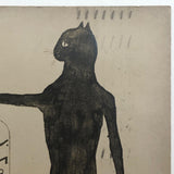 A.O.C Secret Society Emblem 1909 Hand-drawn Postcard