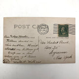 A.O.C Secret Society Emblem 1909 Hand-drawn Postcard