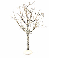 Black and White Paper and Wire Model Railroad Tree