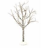 Black and White Paper and Wire Model Railroad Tree