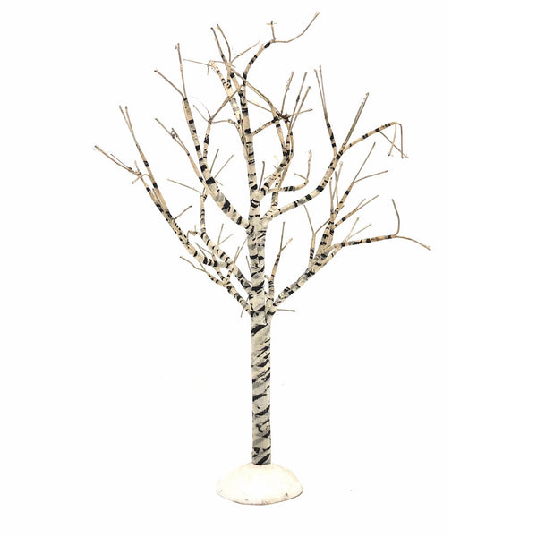 Black and White Paper and Wire Model Railroad Tree