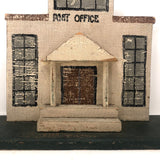 Large Handmade c. 1930s Folk Art Village SET OF TEN Buildings (See All Images!)