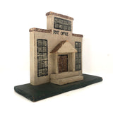 Large Handmade c. 1930s Folk Art Village SET OF TEN Buildings (See All Images!)