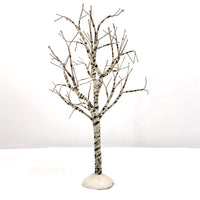 Black and White Paper and Wire Model Railroad Tree