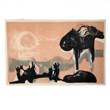 Renate Scheer Kalkofen 1961 "Sunrise" Signed Print