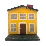 Large Handmade c. 1930s Folk Art Village SET OF TEN Buildings (See All Images!)