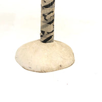 Black and White Paper and Wire Model Railroad Tree