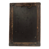 Gorgeous Antique Wood Framed Large School Slate with Corner Reinforcements