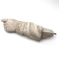 Old Cast Concrete Arm Fragment