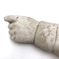 Old Cast Concrete Arm Fragment