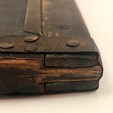 Gorgeous Antique Wood Framed Large School Slate with Corner Reinforcements