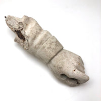 Old Cast Concrete Arm Fragment