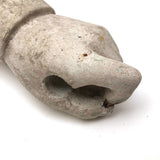 Old Cast Concrete Arm Fragment
