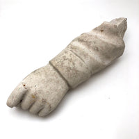 Old Cast Concrete Arm Fragment