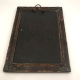 Gorgeous Antique Wood Framed Large School Slate with Corner Reinforcements
