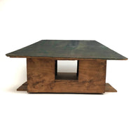 Crate Made Large Model Train Station with Great Lines