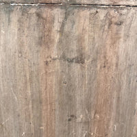 Miniature (13 1/2") Four Door Weathered Wooden Chest in Old Paint