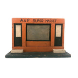 Large Handmade c. 1930s Folk Art Village SET OF TEN Buildings (See All Images!)