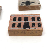 Set of Eleven Beautiful Early Erzgebirge Houses