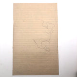 R.F Abbott 1880 Hand-drawn Student Map
