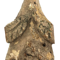 Crusty Old Carved and Painted Architectural Fragment
