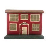 Large Handmade c. 1930s Folk Art Village SET OF TEN Buildings (See All Images!)