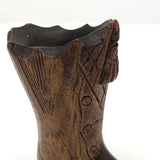 Carved Victorian Boot Match Safe
