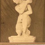 Early Italian Stereoview of Grecian Venus,  Liberia Spitihover, Rome