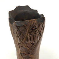 Carved Victorian Boot Match Safe