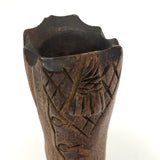 Carved Victorian Boot Match Safe