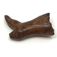 Carved Victorian Boot Match Safe