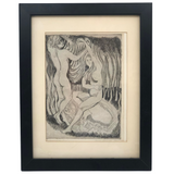 The Host of the Air, 1964 Anne Gregory Signed Etching