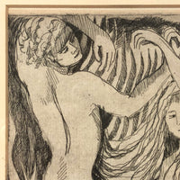 The Host of the Air, 1964 Anne Gregory Signed Etching
