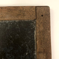 Antique Wood Framed Double Sided School Slate