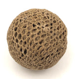 Old Hand-knotted Small Ball, Presumed Sailor Made Boat Fender (?)