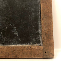 Antique Wood Framed Double Sided School Slate
