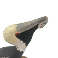 Folk Art Pelican with Fish in Mouth