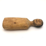 Early Grenfell Mission Carved Wooden Eskimo Doll