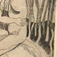 The Host of the Air, 1964 Anne Gregory Signed Etching