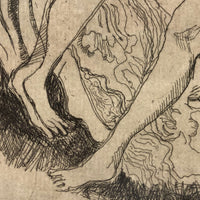 The Host of the Air, 1964 Anne Gregory Signed Etching