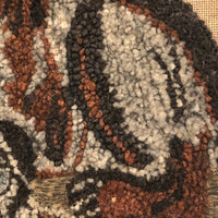 Wonderful Antique Stumpwork Embroidery of Two Dear Dogs