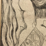 The Host of the Air, 1964 Anne Gregory Signed Etching