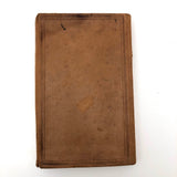 1881 Leather Covered Notebook, Mostly Blank